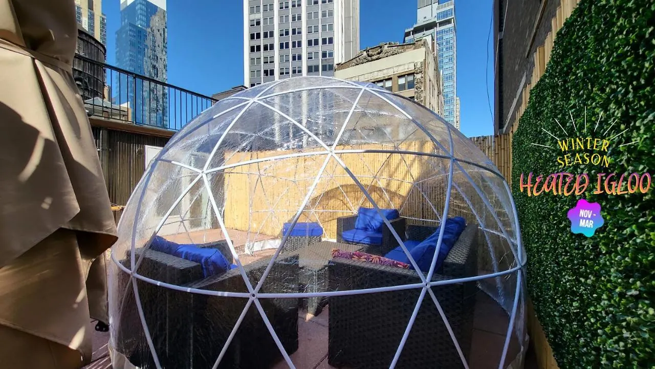 Appartement Hotel And The City, Rooftop City View New York