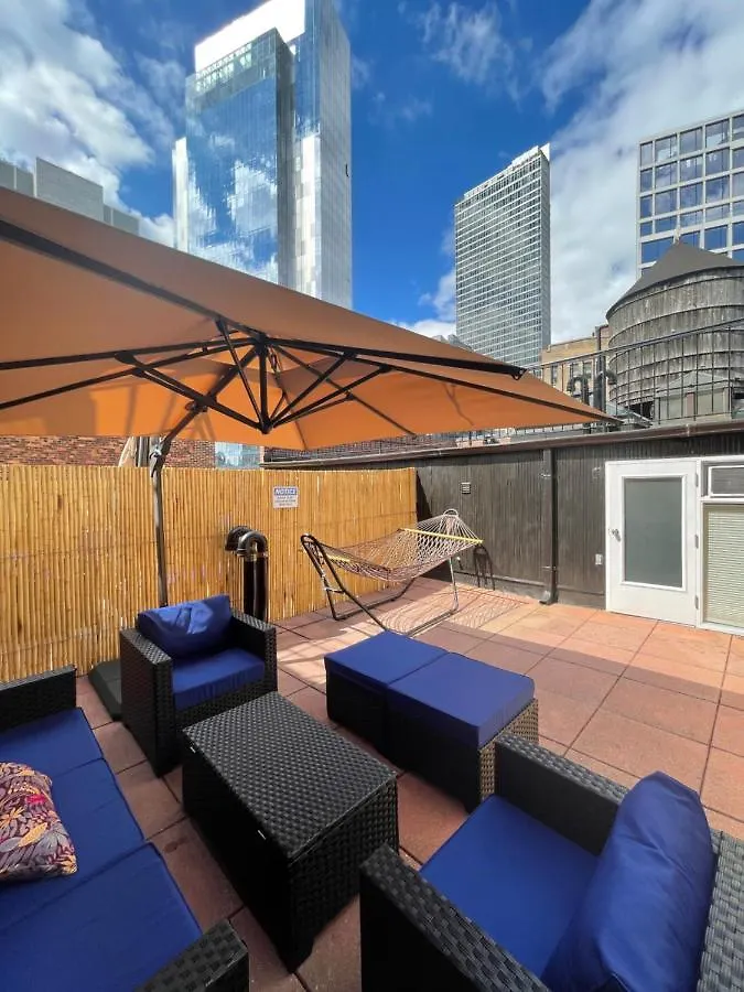 Apartment Hotel And The City, Rooftop City View New York