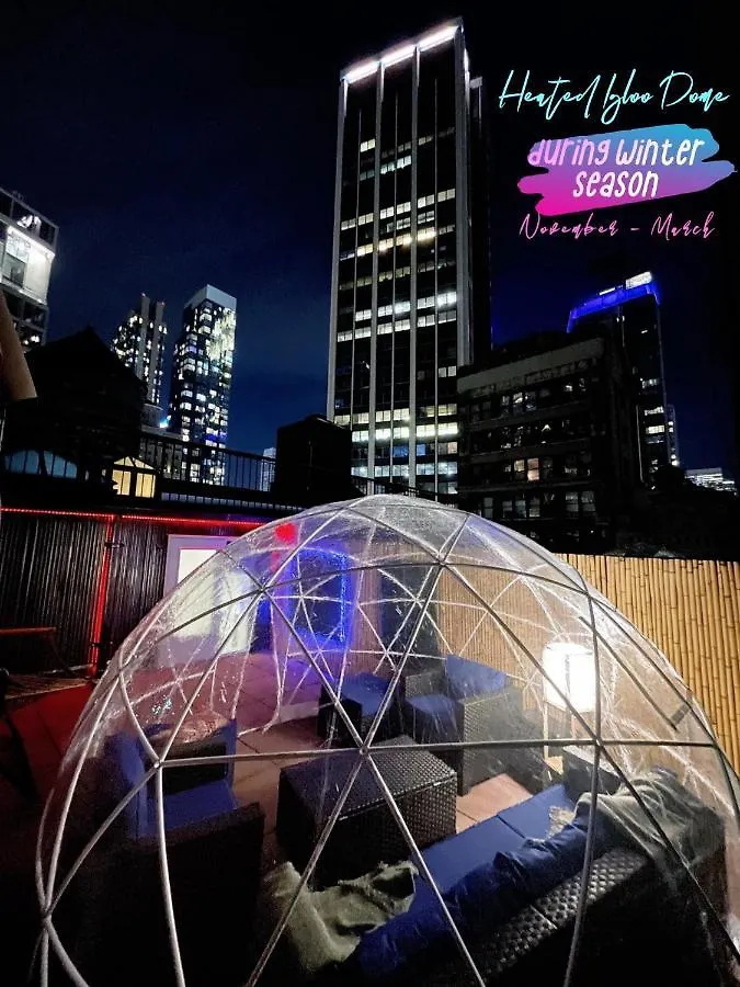 Appartement Hotel And The City, Rooftop City View New York