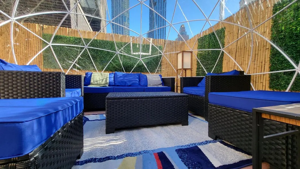 Appartement Hotel And The City, Rooftop City View New York États-Unis